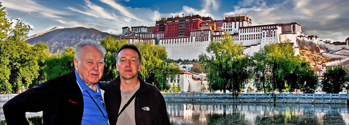 Am Potala-Palast in Lhasa, Zentraltibet 2011